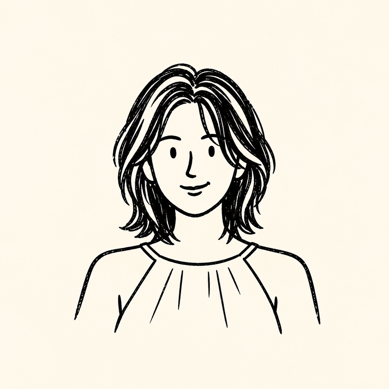 Illustrated portrait of Syifa