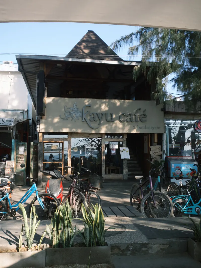 Kayu Cafe & Boulangerie, Gili Islands