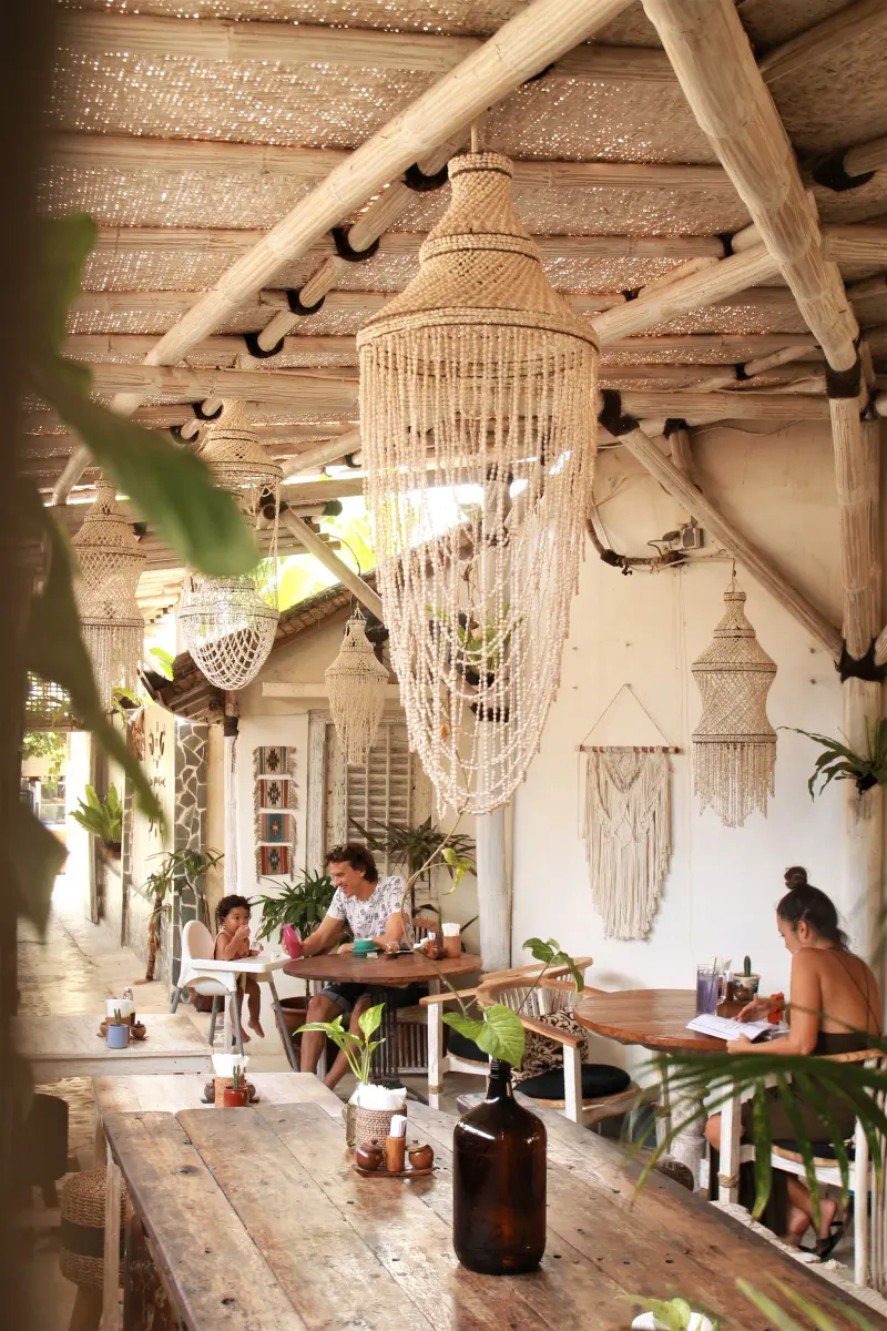 Pachamama Organic Cafe in Gili Air, Lombok