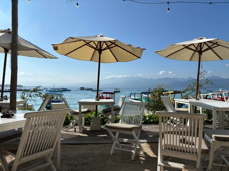 Scallywags Seafood Bar & Grill in Gili Trawangan, Lombok
