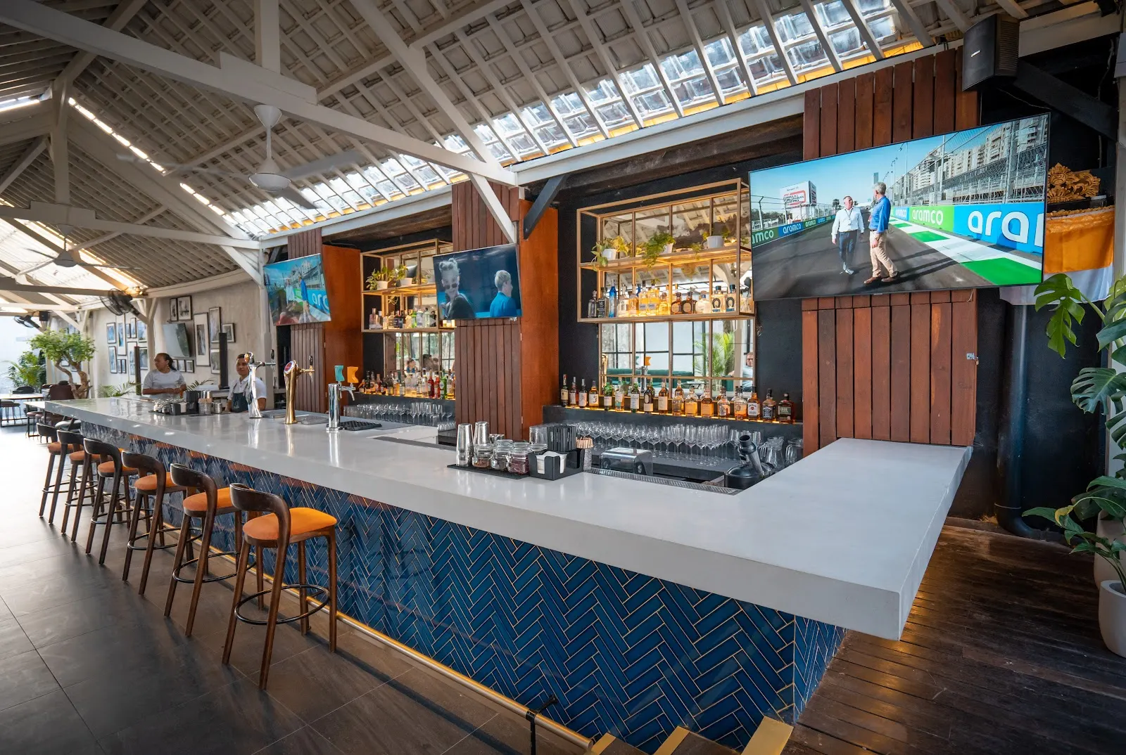The Blue Door Bar, Restaurant & Club in Ubud, Bali