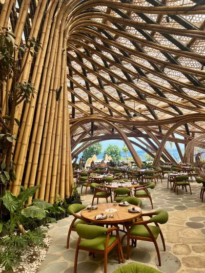 Luna Beach Club in Seseh, Bali