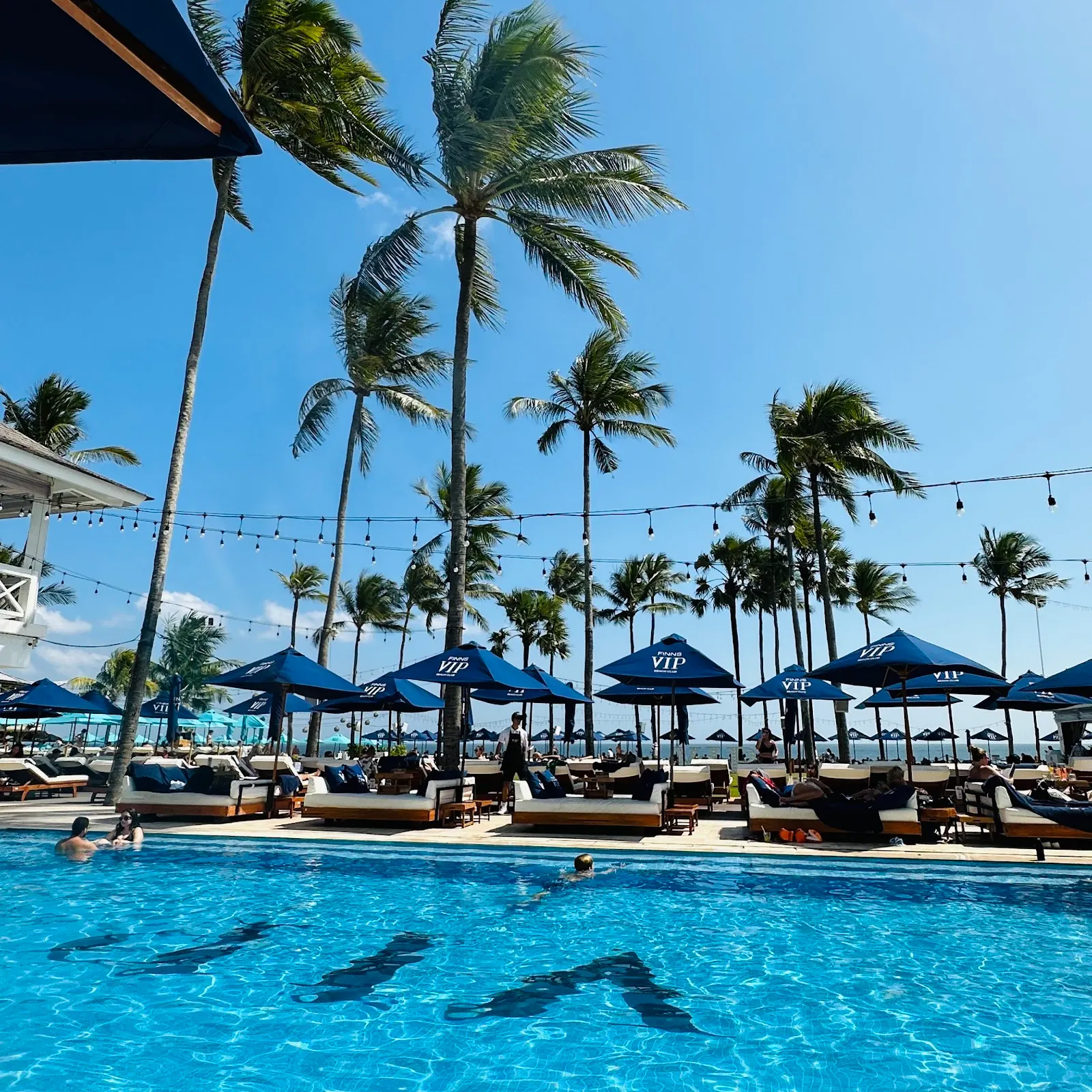 Finns Beach Club in Canggu, Bali