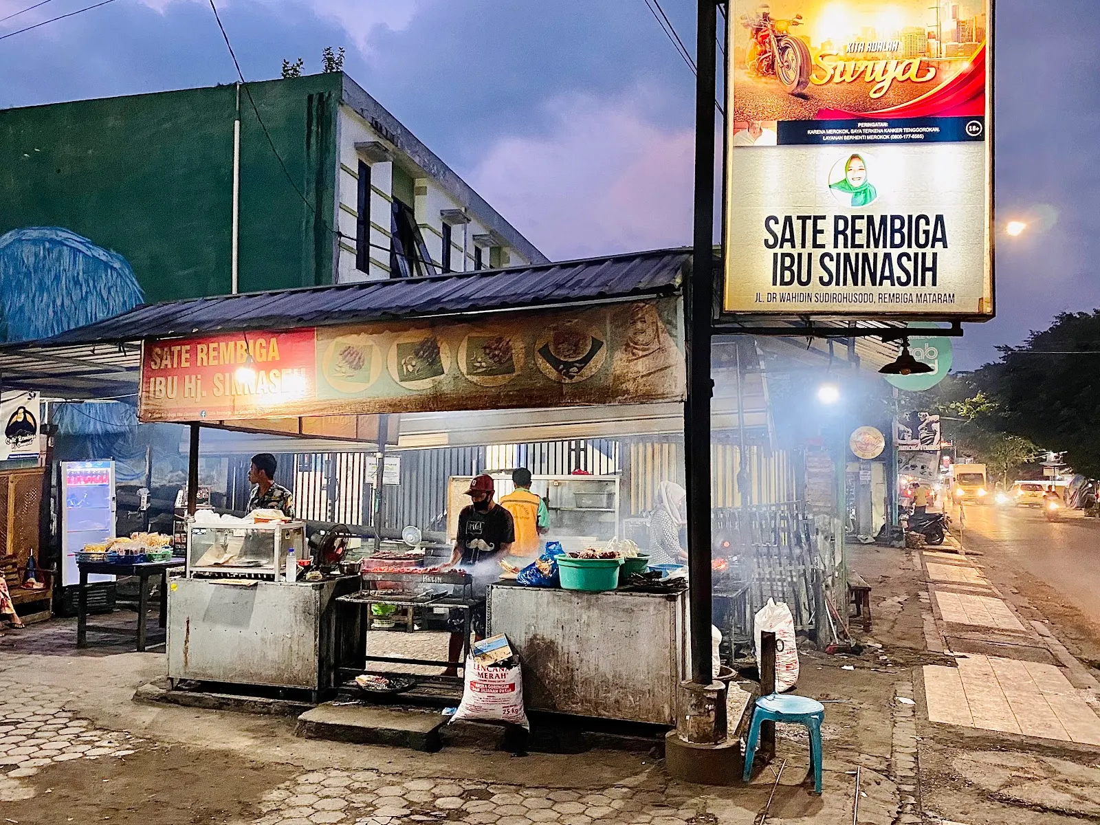 Sate Rembiga Ibu Sinnaseh, Lombok