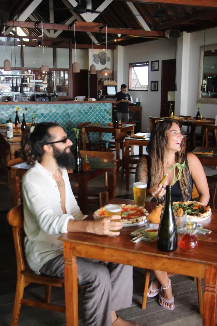 Mama Pizza in Gili Air, Lombok