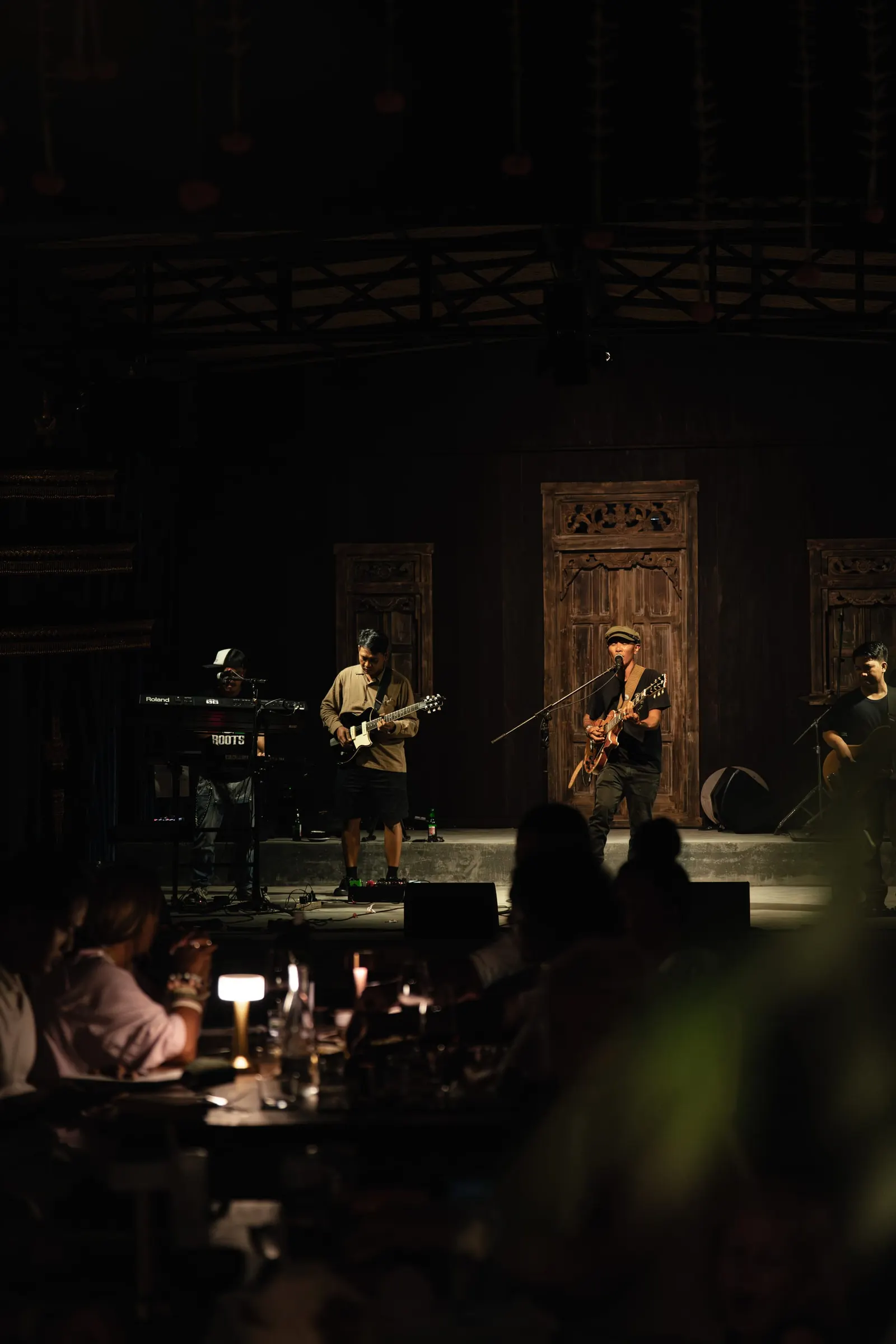 Armi performing with his band Ulu Roots on the Ulu Garden stage