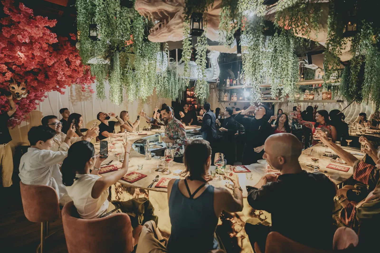 MATSURI 2026 at Miss Fish Canggu: the annual three-night Japanese omakase event with shrine-inspired décor, lanterns, and live performances