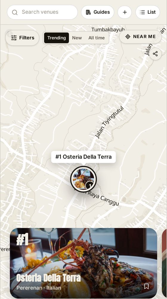 Supper Social maps